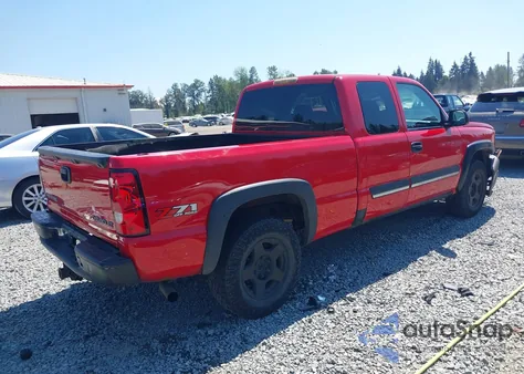 2005 Chevrolet Silverado 1500 Z71 from USA, damaged, VIN 1GCEK19Z45Z227010